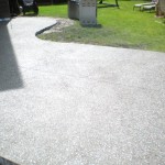 Black Integral Color Exposed Finish Patio Calgary 